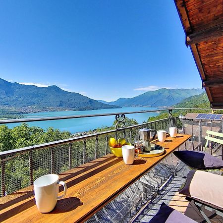 Panorama Ferienwohnung Lorenzo Gera Lario Exterior foto