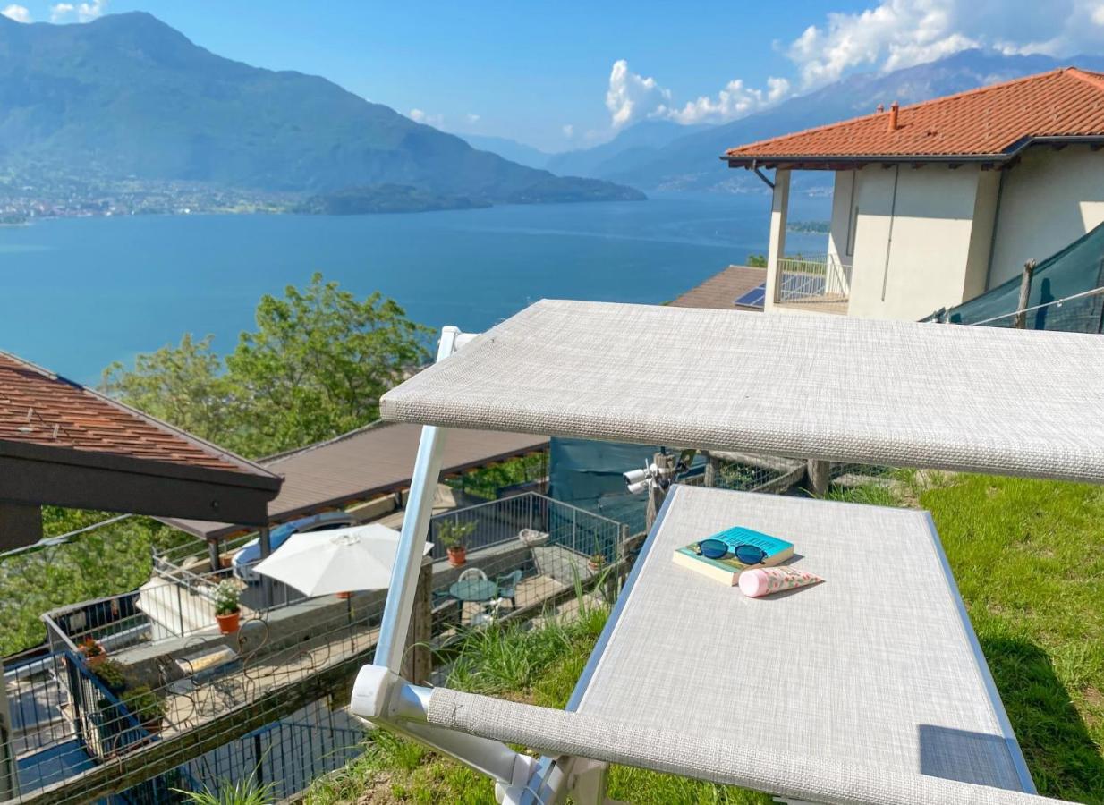 Panorama Ferienwohnung Lorenzo Gera Lario Exterior foto
